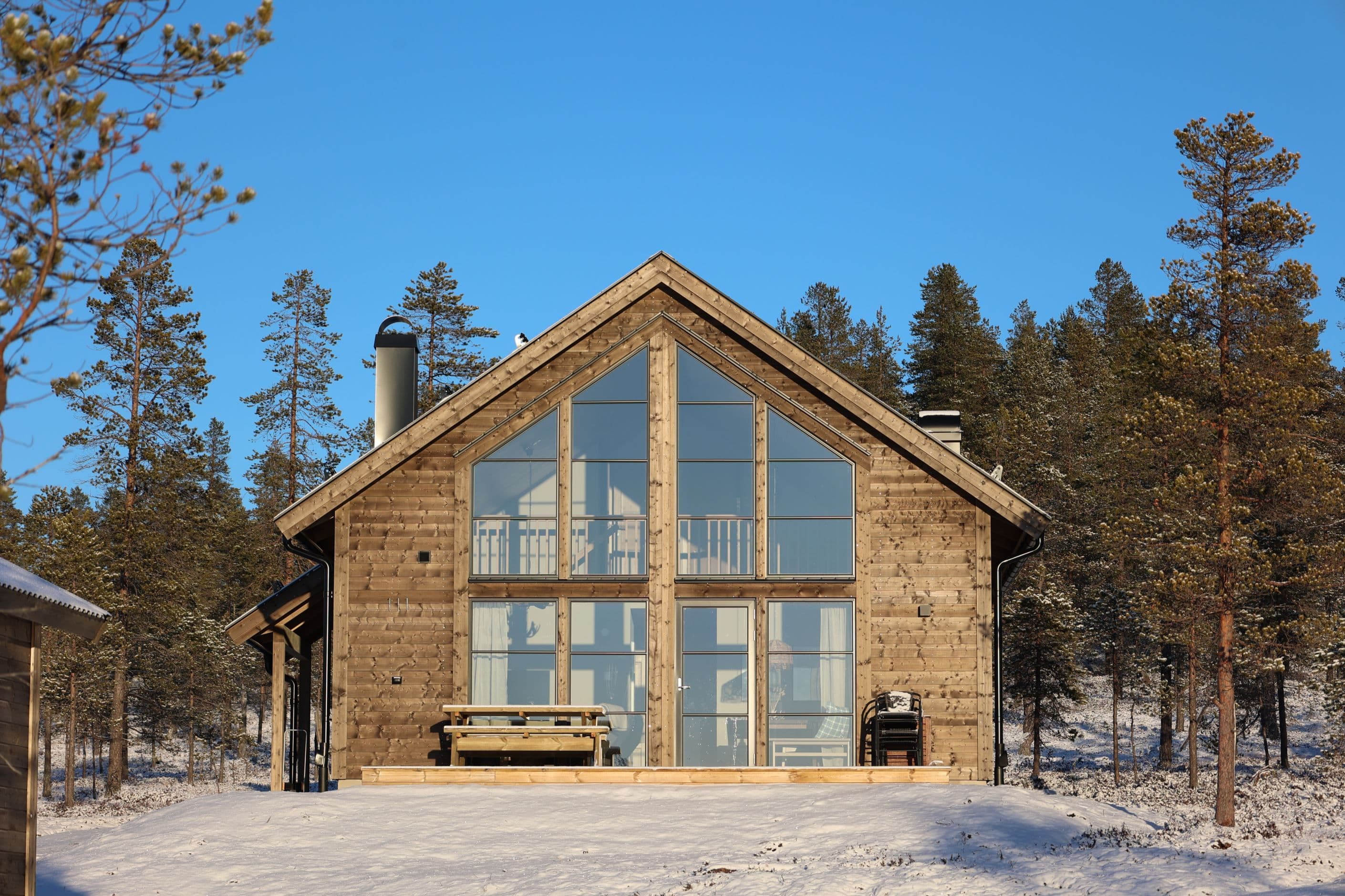 Bild från fjällvillan etapp 1