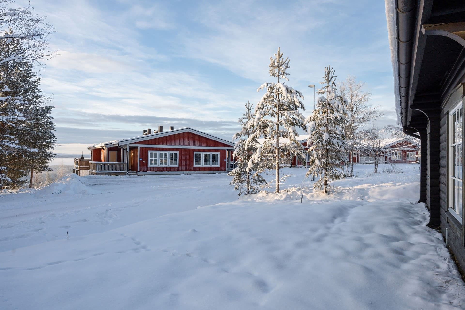 Utanför stuga 129