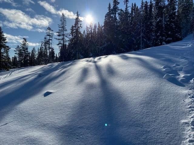 Snösäkert på Idre Fjäll