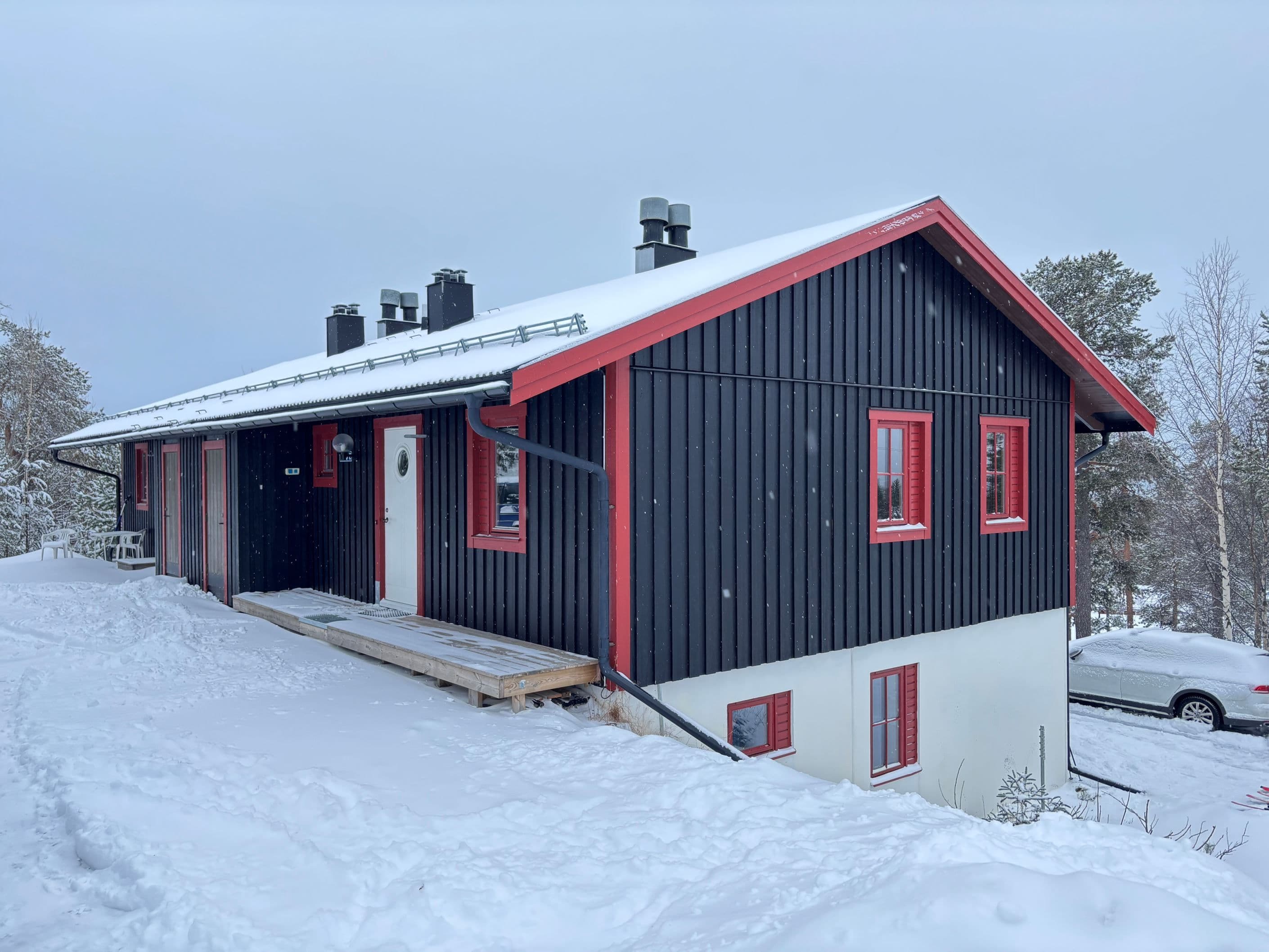 Huset med de övre lägenheterna