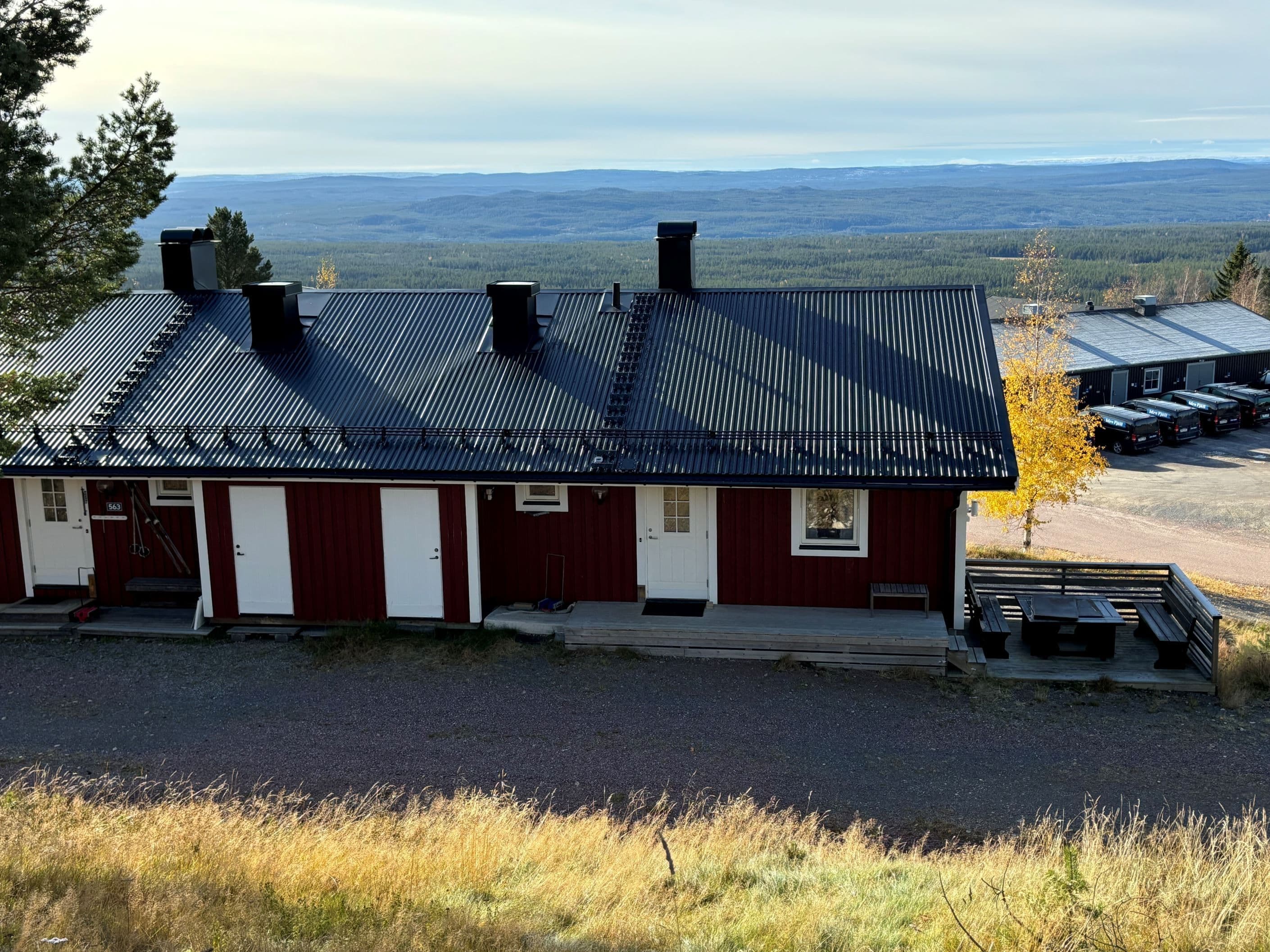Lägenheten med uteplatsen
