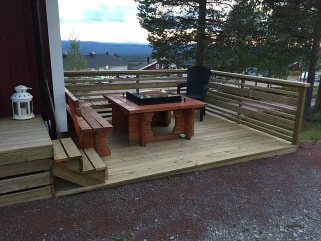 Uteplats med utsikt