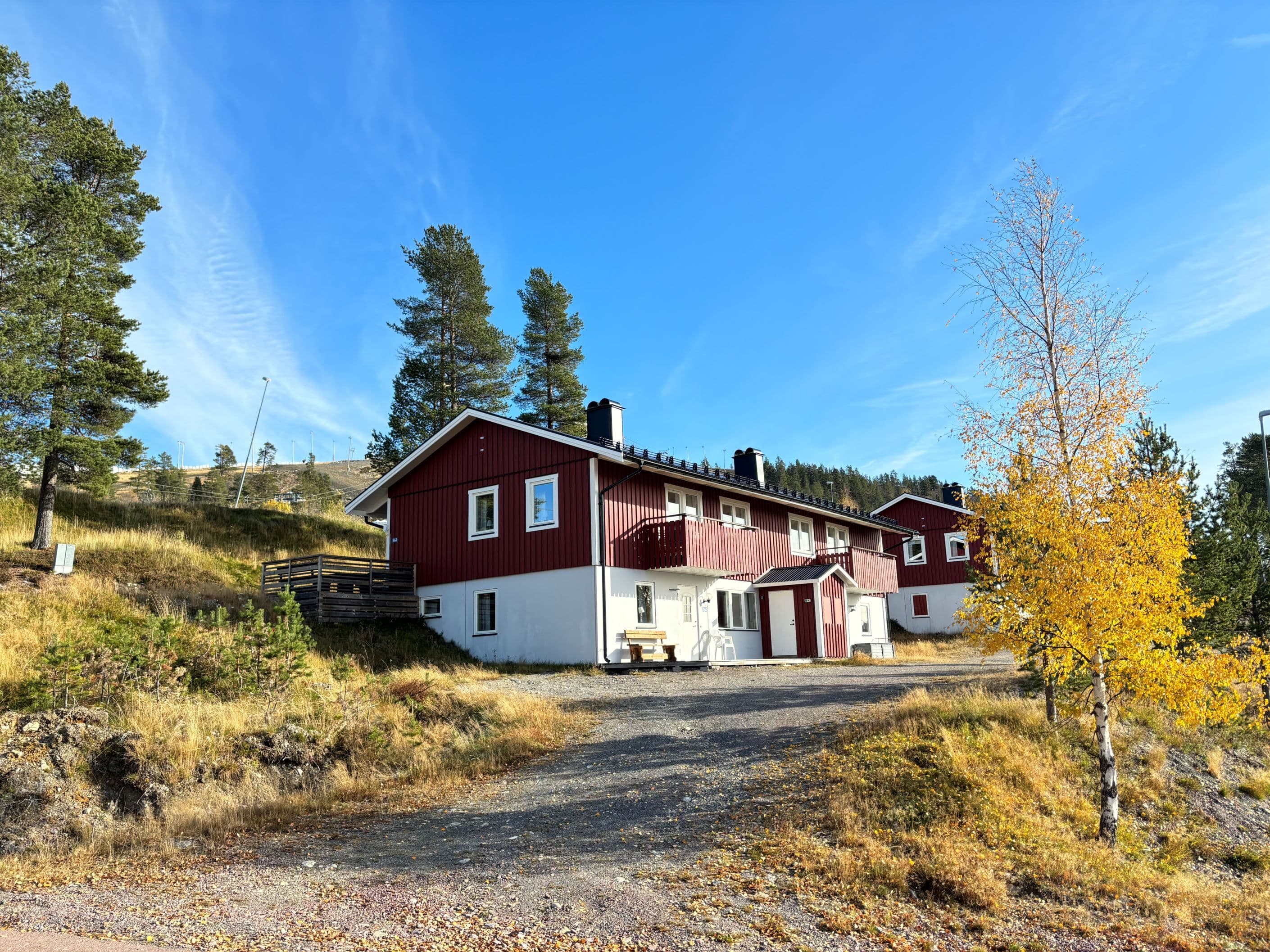 Lägenheten närmast upp till vänster