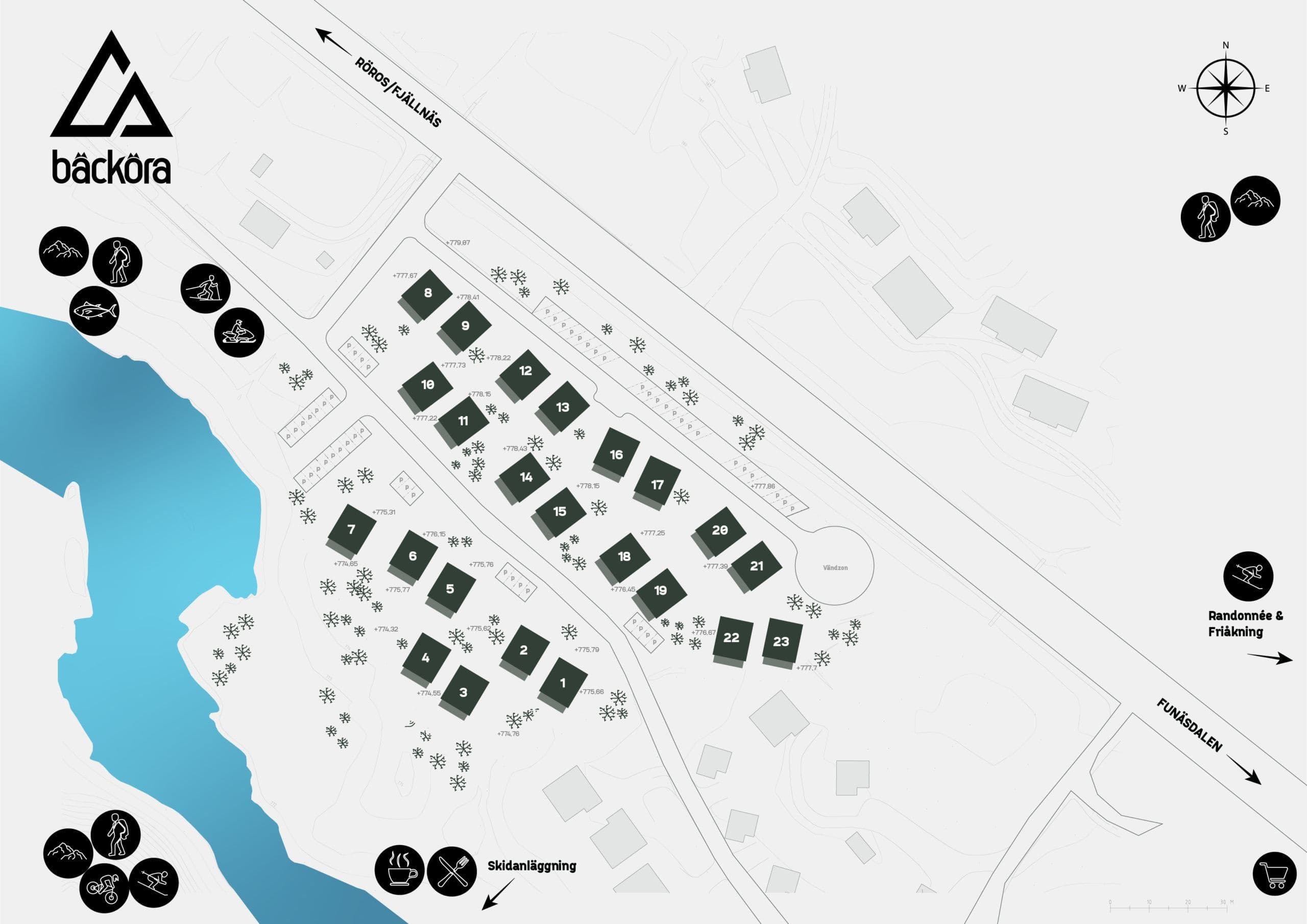 Situationsplan Bäcköra