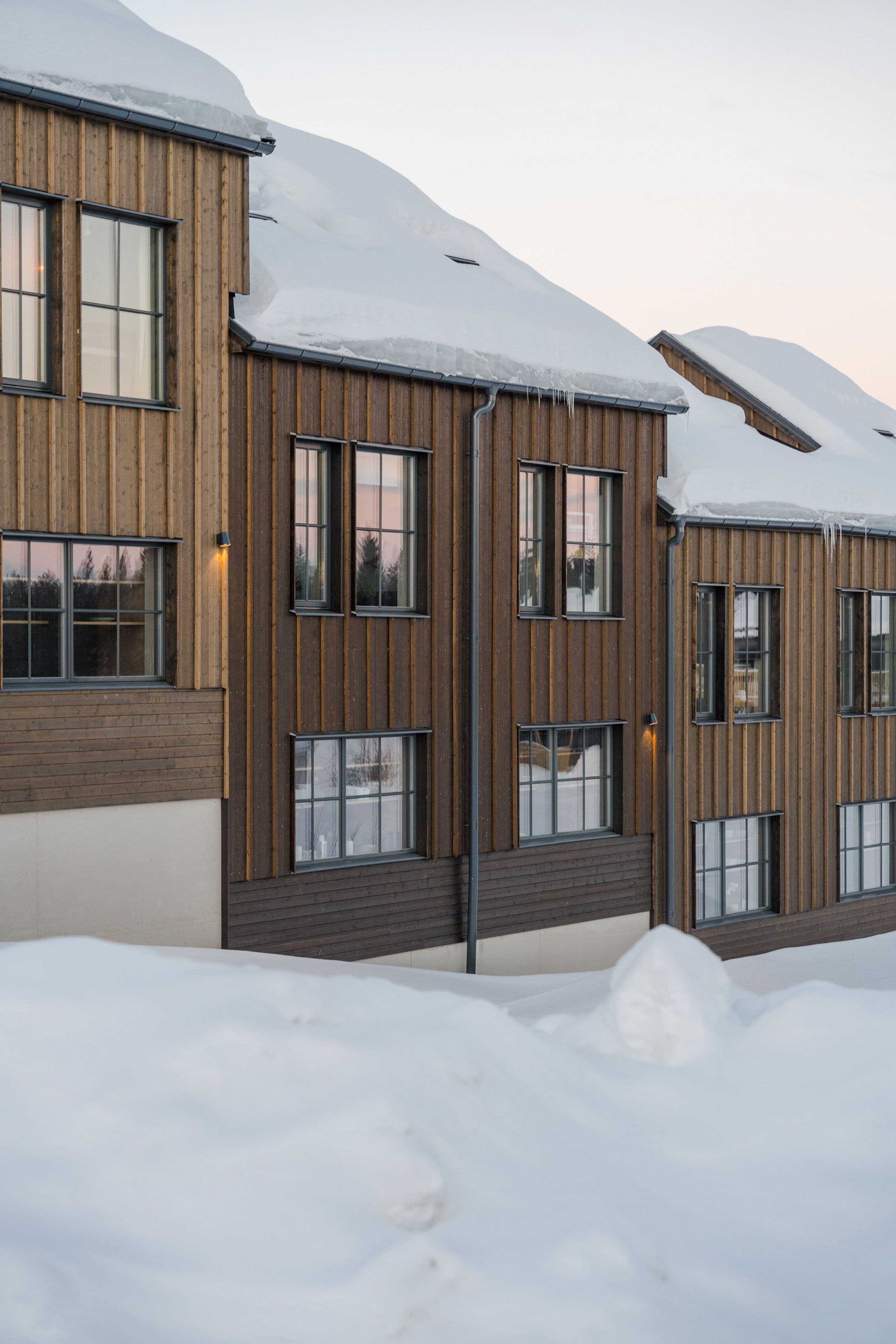 Med utsikt mot backen!