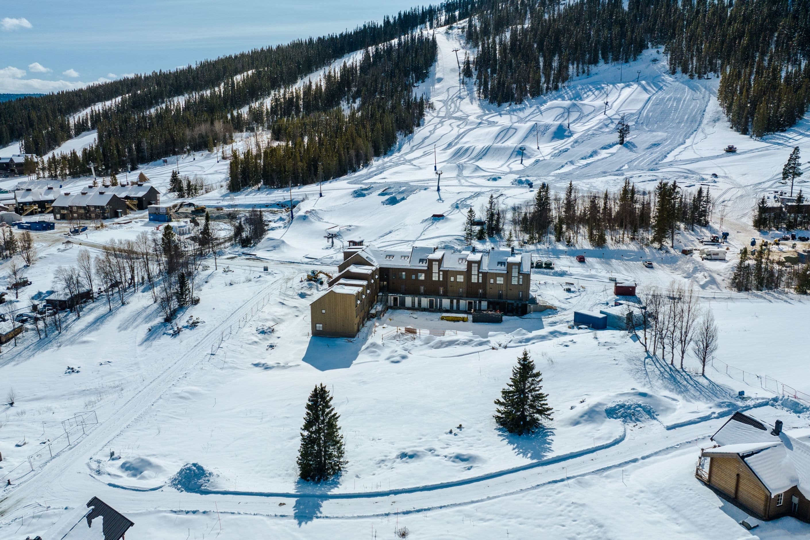 Lägenhet med toppenläge i Funäsdalen