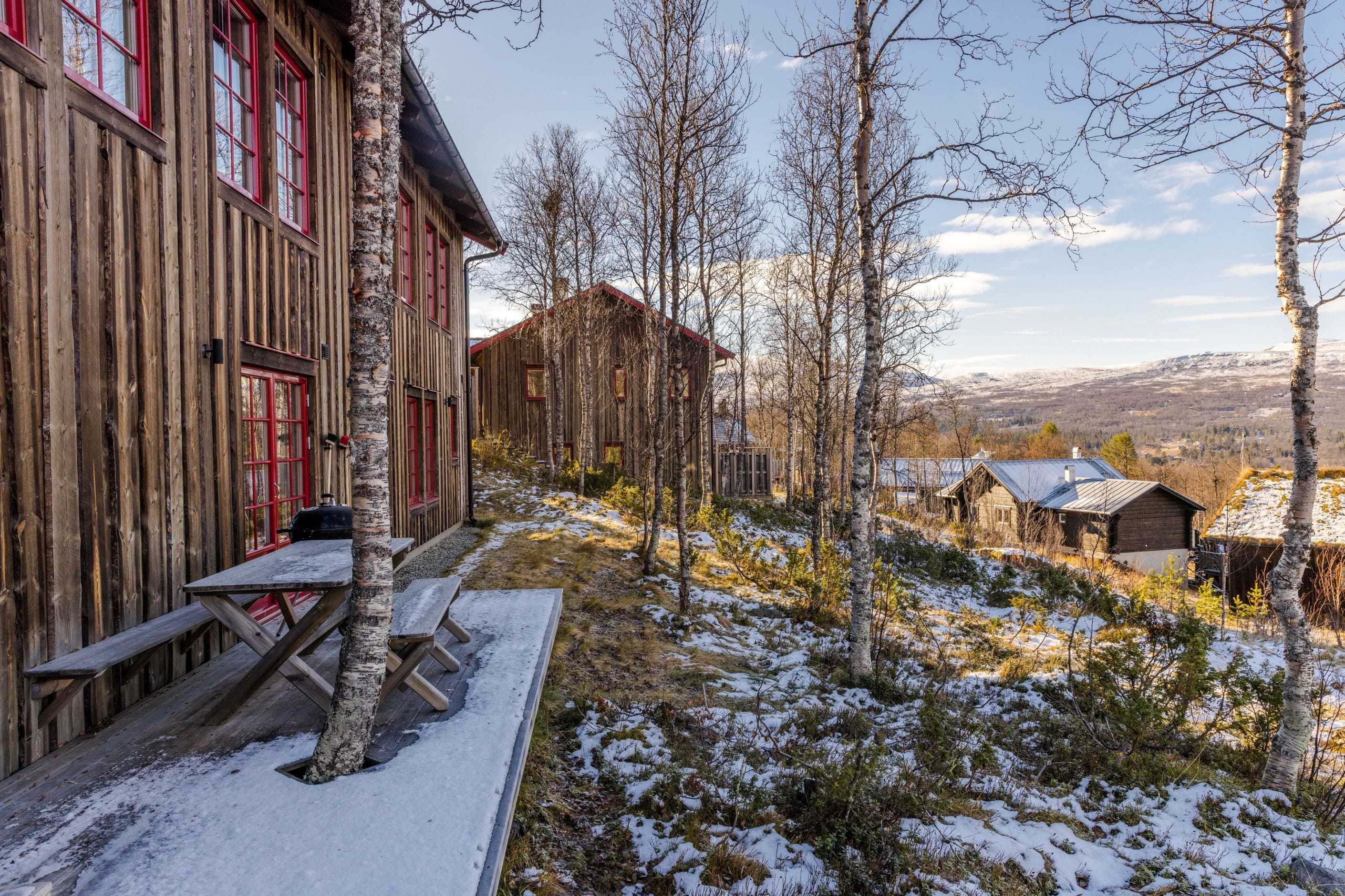 Utsikt från uteplatsen